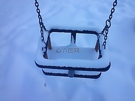 冬天,游樂場(chǎng),戶外