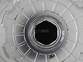 塑料,孔,通過(guò)觀察