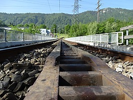 机架导轨,铁路,山区铁路