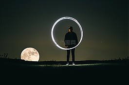 黑暗,夜,天空