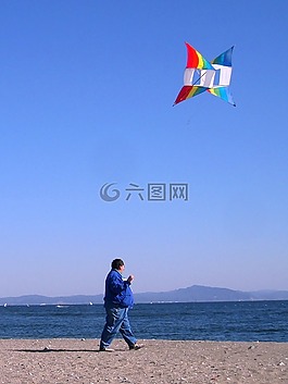 nobi 海灘,風(fēng)箏,風(fēng)
