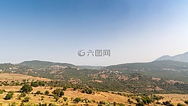 景觀,天空,夏季