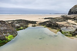 penhale砂,康沃尔郡,景观