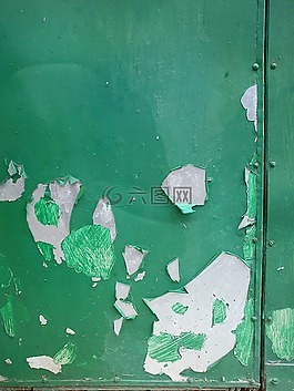 旧漆,剥落,老木