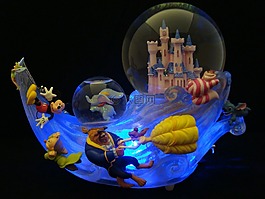 snowglobes,迪斯尼,收藏行动的数字