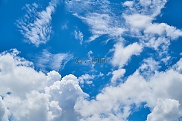 云,藍(lán)色,景觀