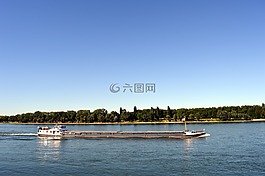 萊茵,河,水