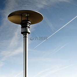 燈,天空,電力