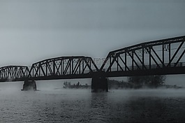 鋼橋,老,古代