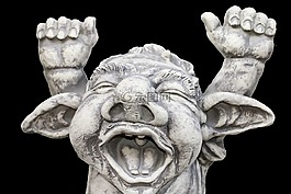 花園的家伙,惡棍,哭了