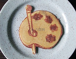 煎餅,早餐,食品