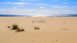 海灘,海,天空