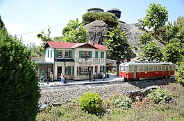 樂高主題公園,火車站,休閑