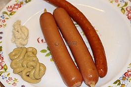 法蘭克福,香腸,小吃