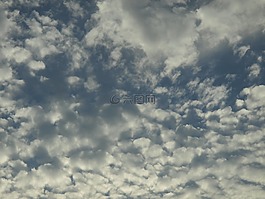 云,纹理,白云