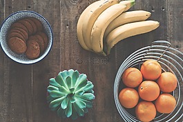 表,食品,橙色