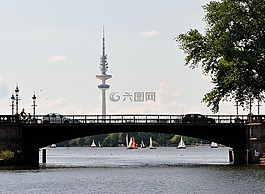 漢堡,廣播發(fā)射塔,alster