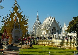 白寺,清萊,泰國