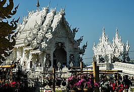 白寺,清萊,泰國