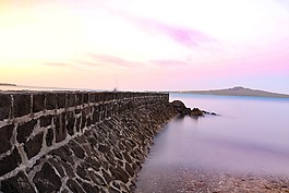 奥克兰,使命海湾,黄昏
