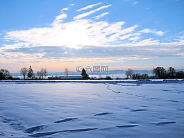 冬天,雪,景觀