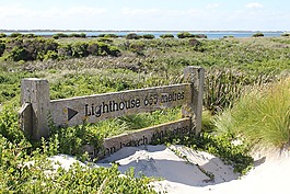 燈塔,跡象,海灘