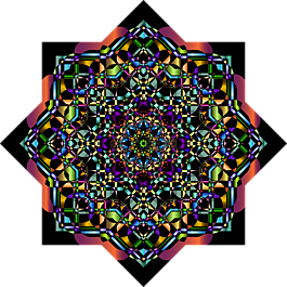 曼陀羅,抽象,幾何