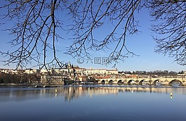 布拉格,橋,摩爾多瓦