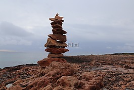 禪宗,山,石頭