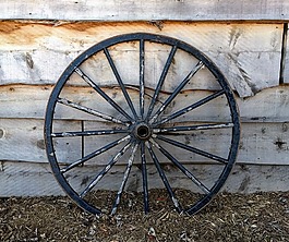 貨車(chē)車(chē)輪,西方,鄉(xiāng)村