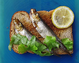 食物,早餐,魚