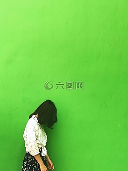 純色,側(cè)影,人像