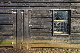 小屋,木制小屋,木板
