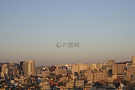 大韓民國(guó),漢城,在晚上