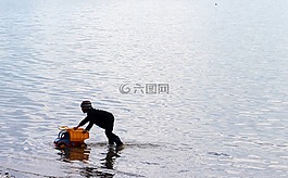 人,孩子,播放