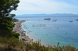 克羅地亞,海,海灘