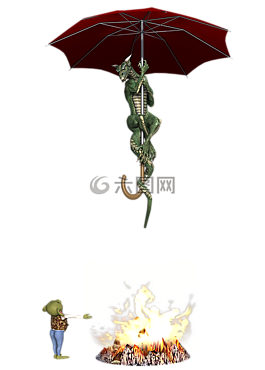 龍,幻想,童話