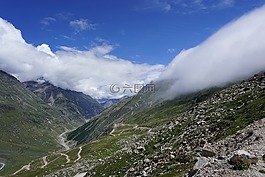山,印度,喜馬拉雅山