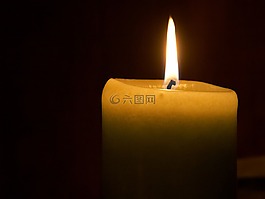 蠟燭,火焰,光