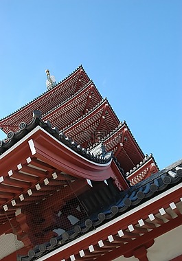 寶塔,廟,屋頂