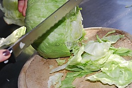 沙拉,吃,弗里施