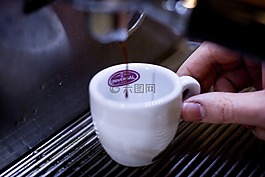 濃咖啡,機,咖啡