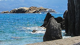 希臘,斯基亞索斯,石