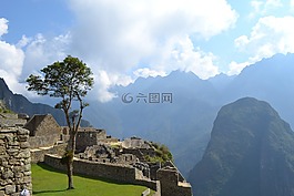 秘魯,馬丘比丘,安第斯山脈