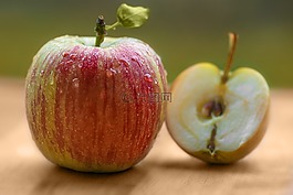 紅色,蘋(píng)果,水果