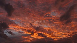 天空,红色,粉色