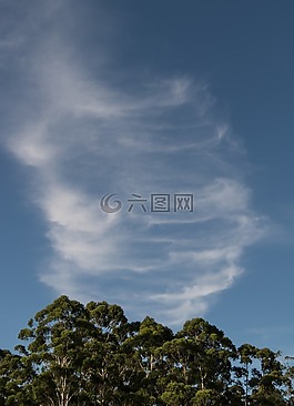 云,白,藍(lán)色