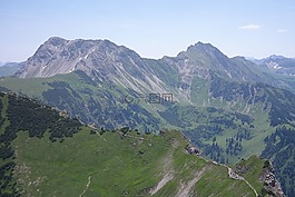 gaishorn,粗糙的号角,山