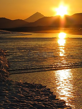 海洋,火山,山