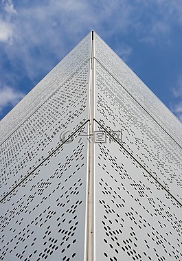 架構,天空,城市